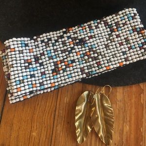 Beaded belt